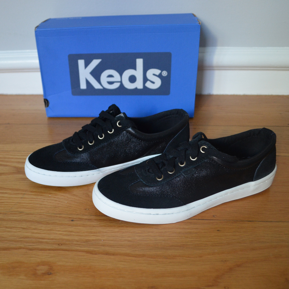KEDS Metallic Suede Sneakers - Picture 7 of 8